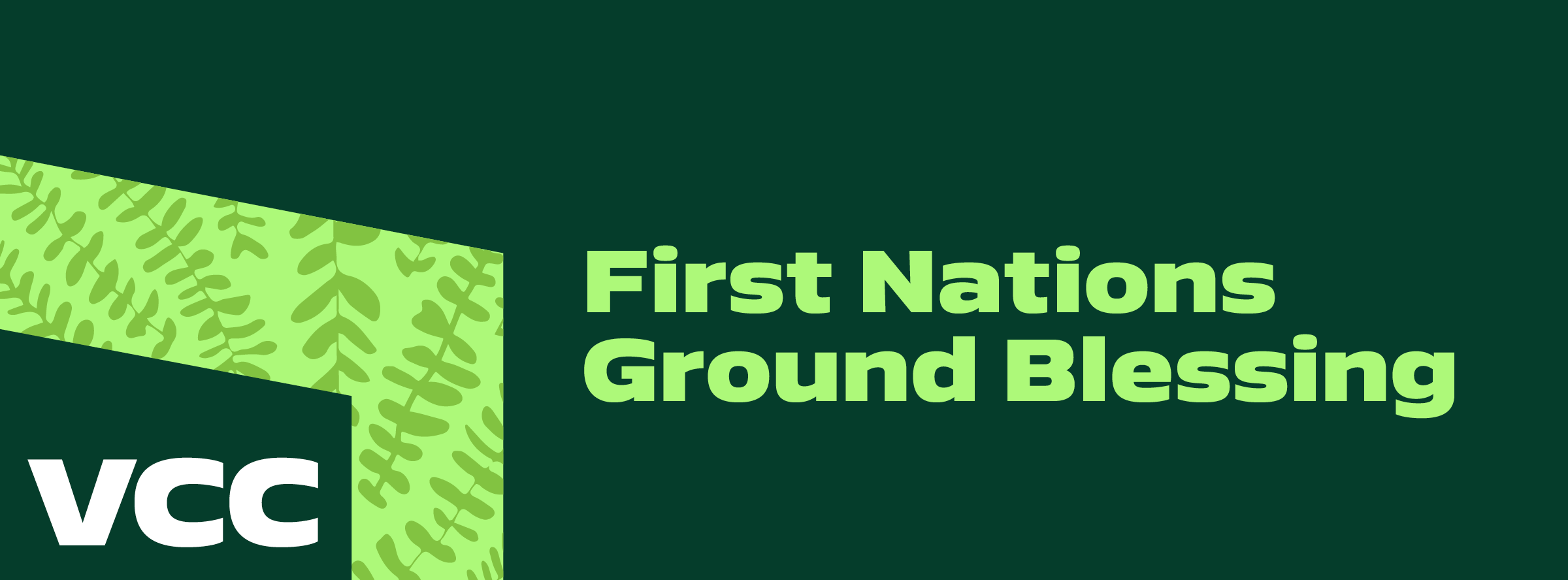 First Nations Ground Blessing Header Image