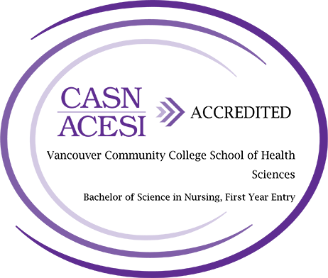 Nursing BScN program earns CASN accreditation logo