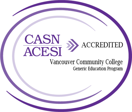 Practical Nursing program earns CASN accreditation logo