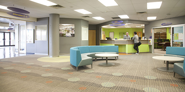 Student service area Broadway