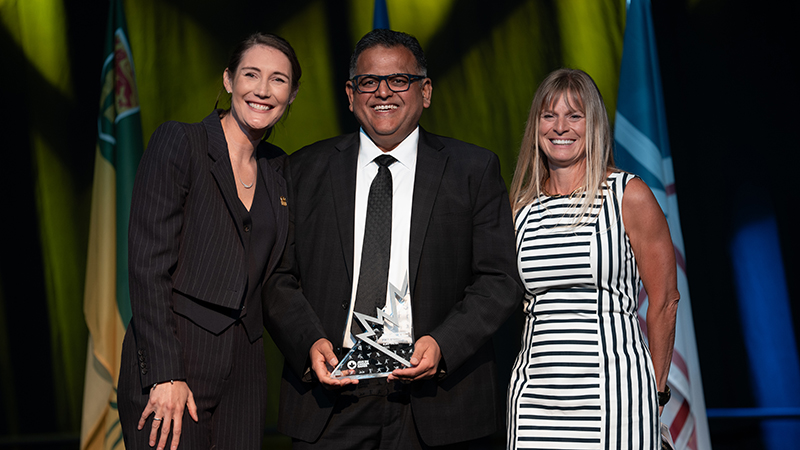 Ajay wins Canada Games award