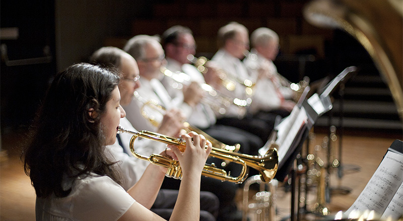 people playing instruments