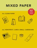 VCC mixed paper signage