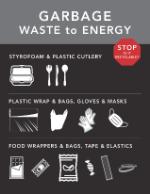 VCC waste to energy signage