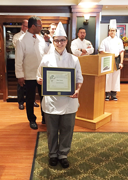 Leah Patitucci Culinary student award