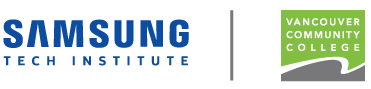 Samsung VCC logo header