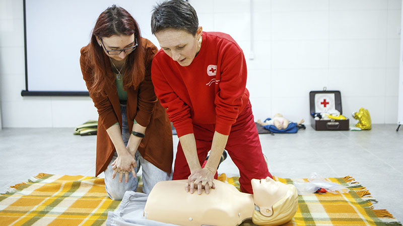 First Aid training