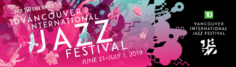 Vancouver Jazz Festival logo for 2019