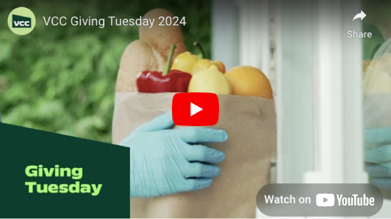 Building food resiliency at VCC this Giving Tuesday  