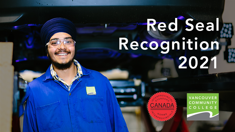 Automotive Service student | Red Seal Recognition Event