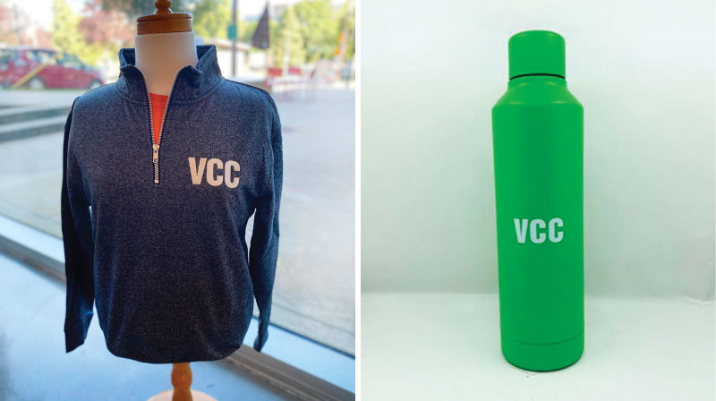 vcc logo'ed items