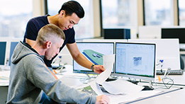 CAD students