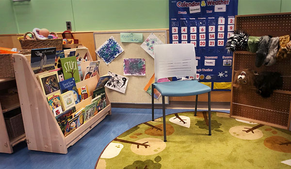 childcare facility - reading space