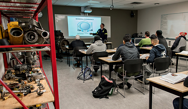 Heavy mechanical trade instructors