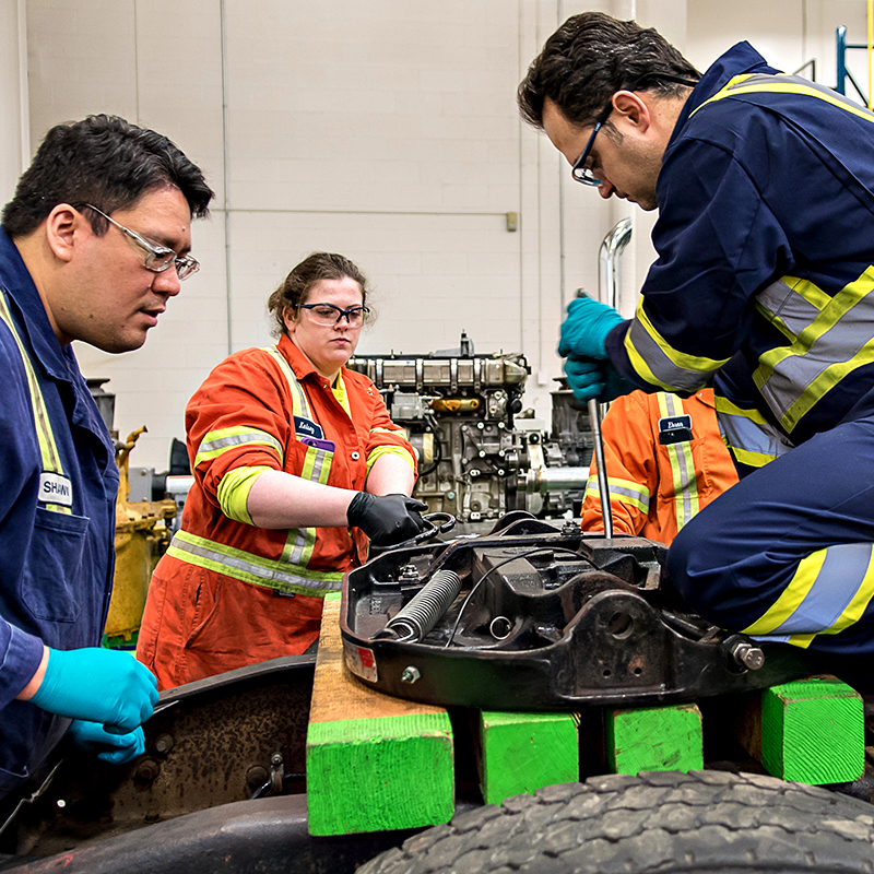 Day in the life of a Heavy Mechanical Trade student