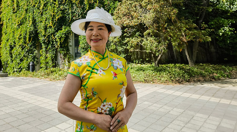 Adult upgrading student - Nina